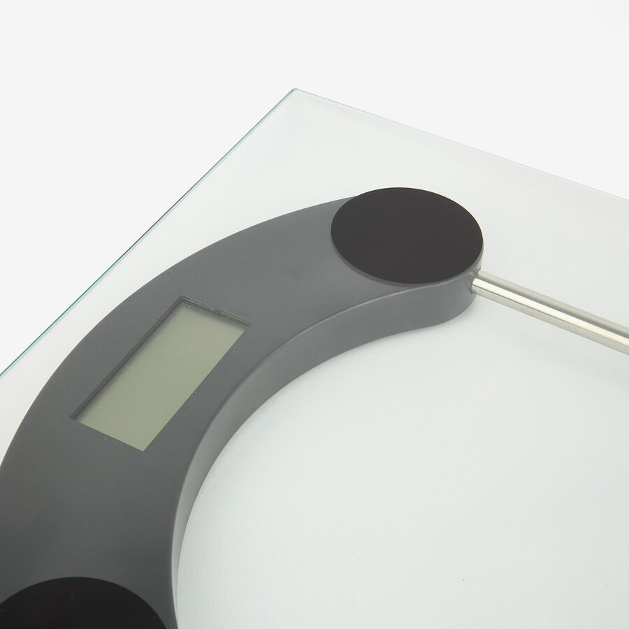 B&aacute;scula de ba&ntilde;o de cristal 30x30cm