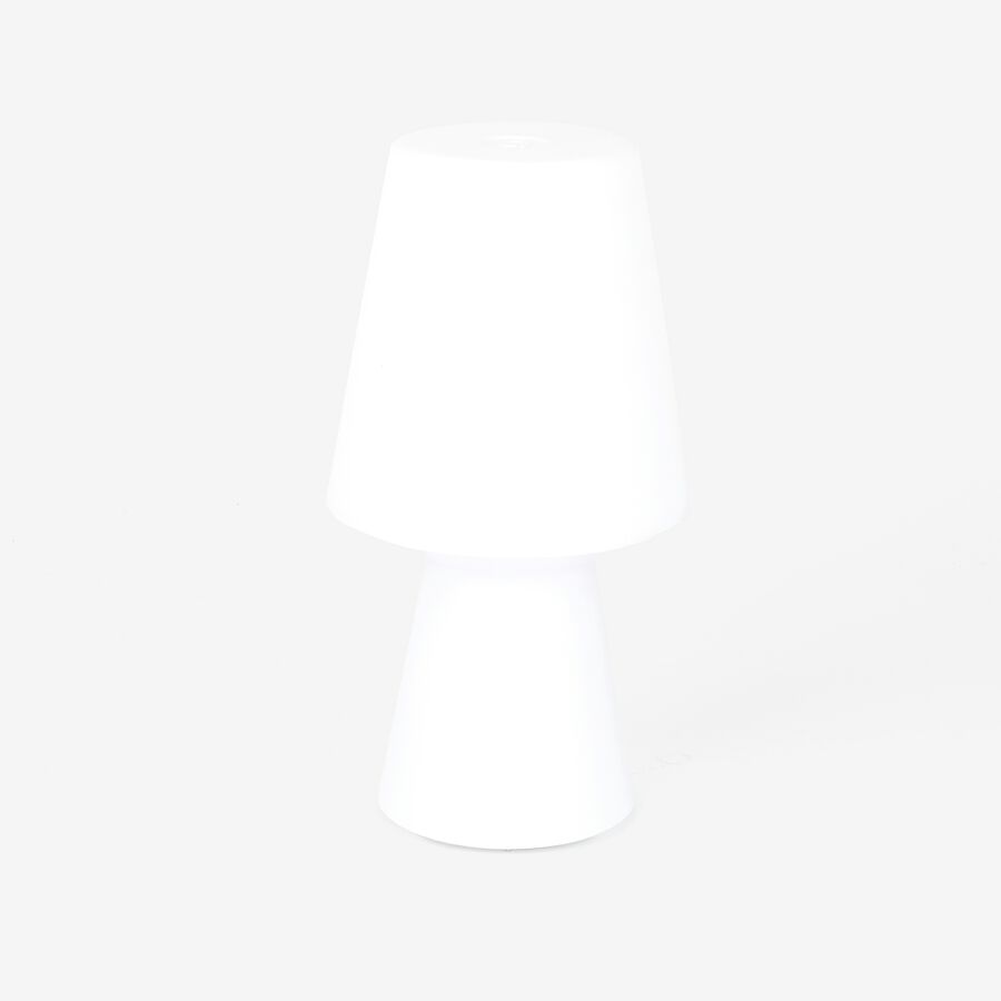L&aacute;mpara de mesa inal&aacute;mbrica LED para exterior Brisa &Oslash;12,5x23cm