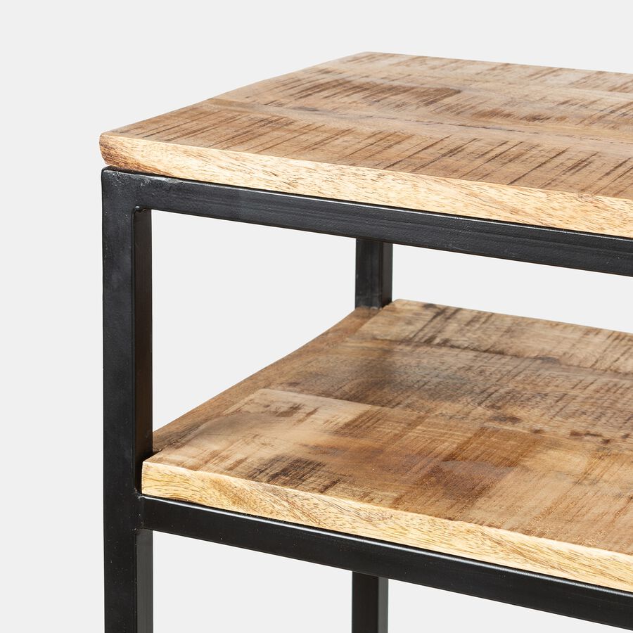 Consola de madera de mango Macao 120x35x80cm