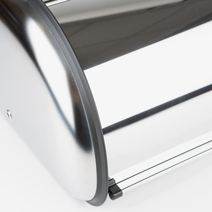 Panera cubierta de acero inoxidable 44x27x18cm