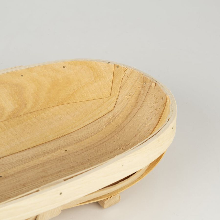 Cesto madera 30x19x7cm