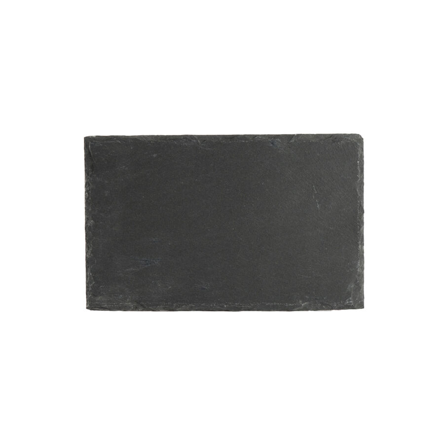 Plato para aperitivos de pizarra Gastro 22x14cm