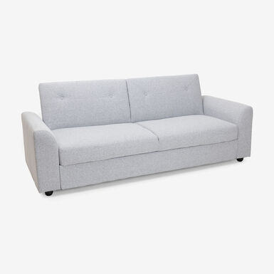 Sofá cama de 3 plazas gris Barita 216x85x85cm