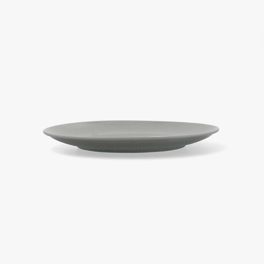 Bandeja oval de ceramica mint Nube 26cm