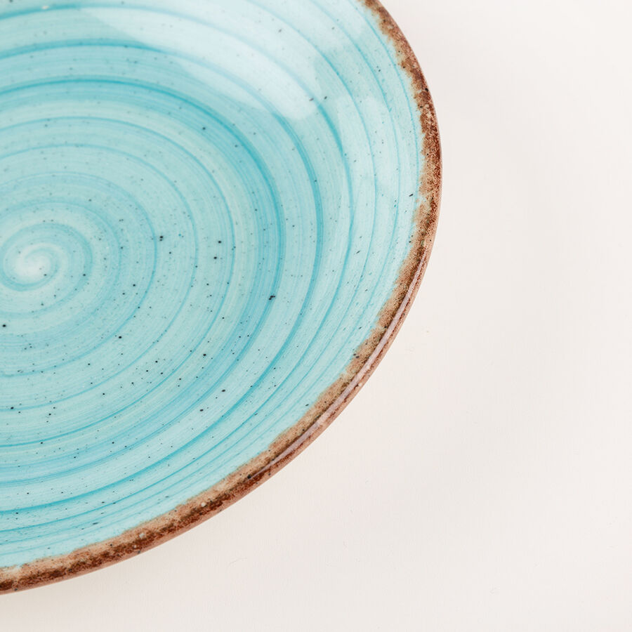 Plato hondo azul Eo Turquoise &Oslash;20cm
