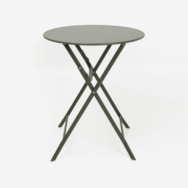 Mesa de balc&oacute;n plegable oliva Bistro &Oslash;60cm