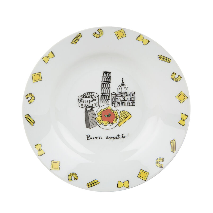 Vajilla 18 Piezas Porcelana Italia