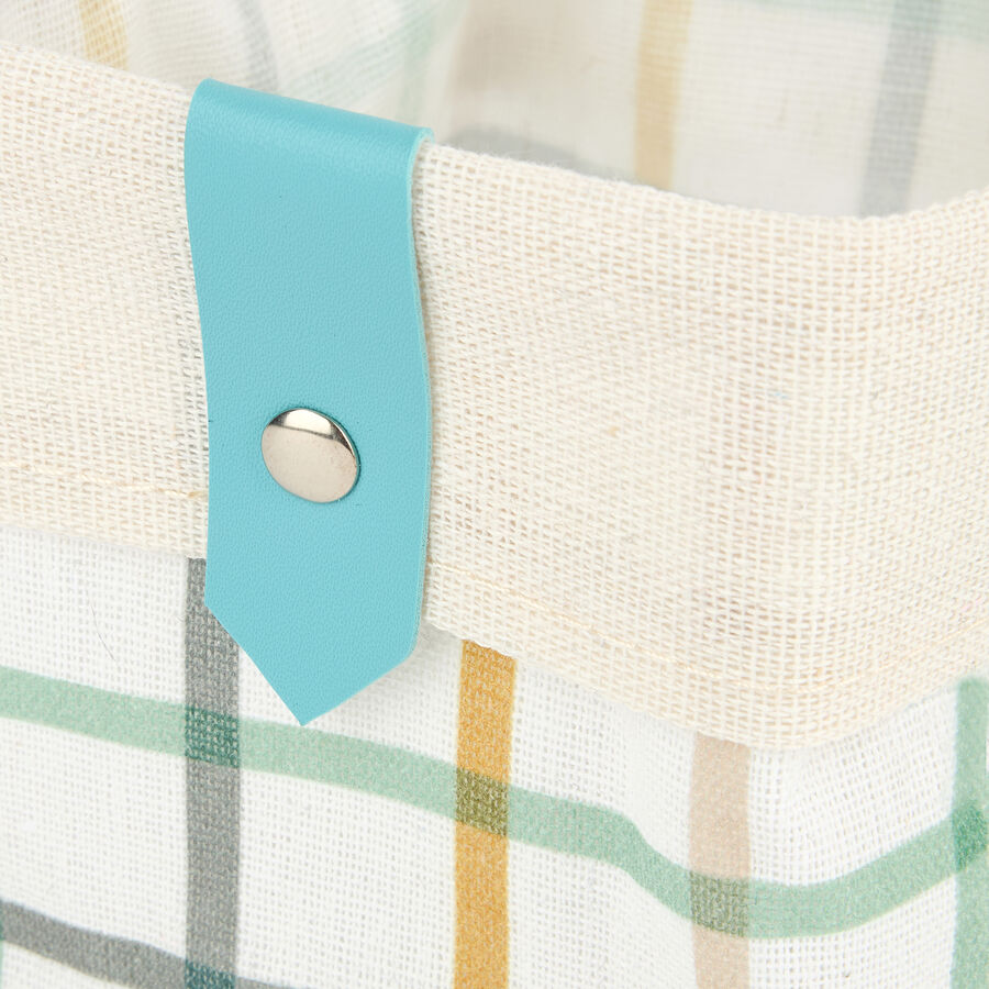 Set de 3 cestas cuadros Beida 14-12-10cm