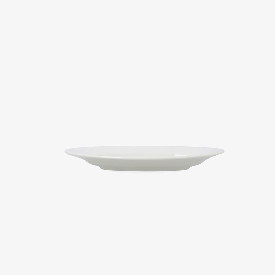 Bandeja oval blanca de porcelana Esencia 20cm