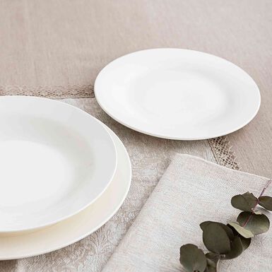 Plato hondo porcelana blanca Vetra &Oslash;22,5cm