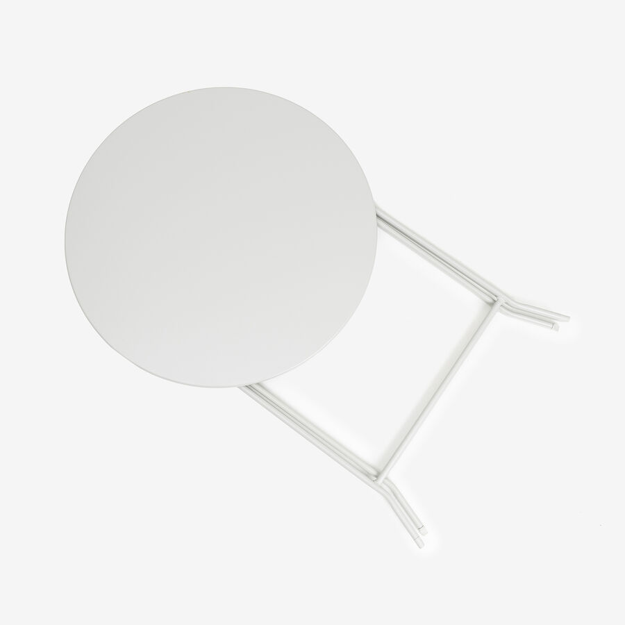 Mesa de jardín plegable gris Bistro Ø60x70cm