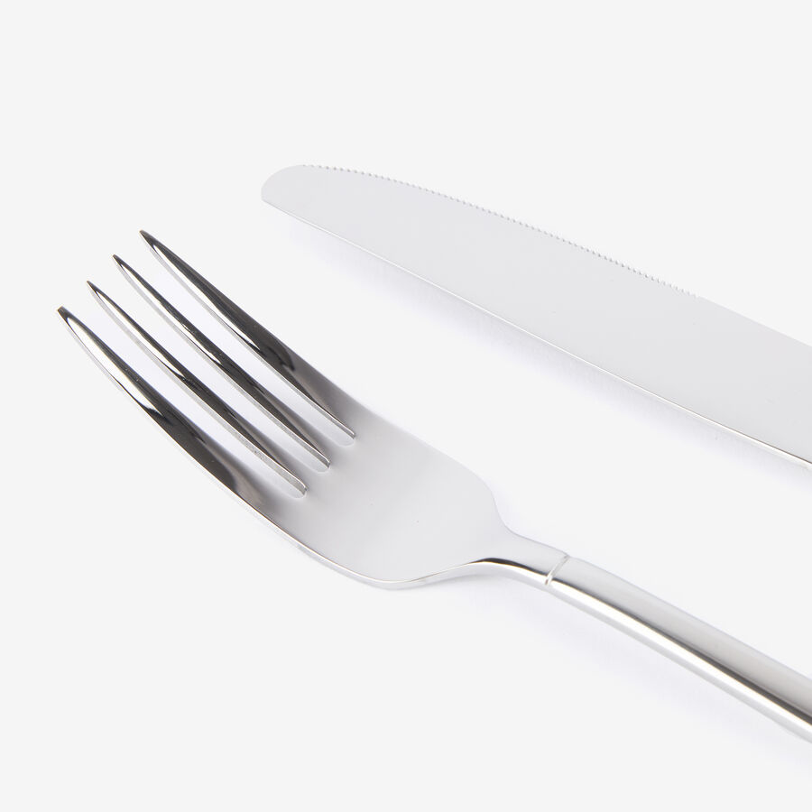 Cubertería de 24 piezas de acero inoxidable Libra