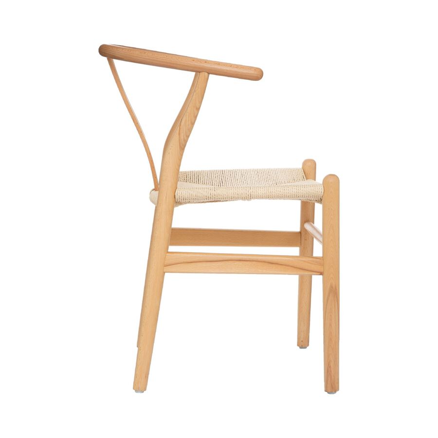 Silla de comedor de madera de haya Irma 56x52x76cm