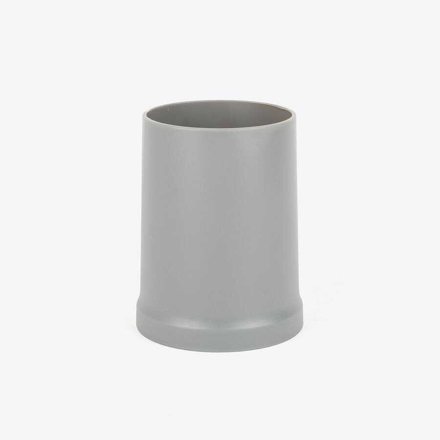 Vaso portacepillos gris Vinta &Oslash;8x10cm