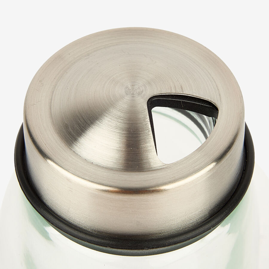 Set de 6 especieros de cristal con soporte giratorio