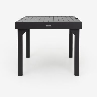 Mesa de jard&iacute;n extensible de aluminio Flamin 90/180x90x75cm