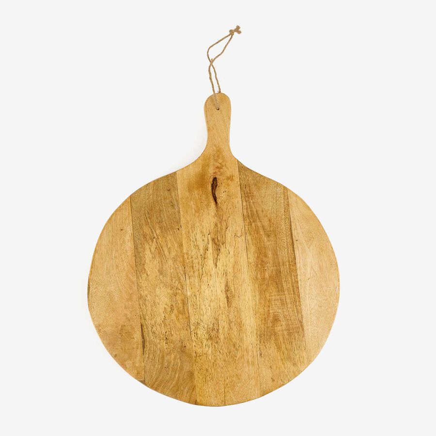 Tabla de corte oval madera 40cm