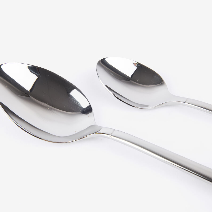 Cubertería de 24 piezas de acero inoxidable Libra