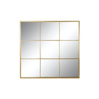 Espejo ventana dorado 90x90cm