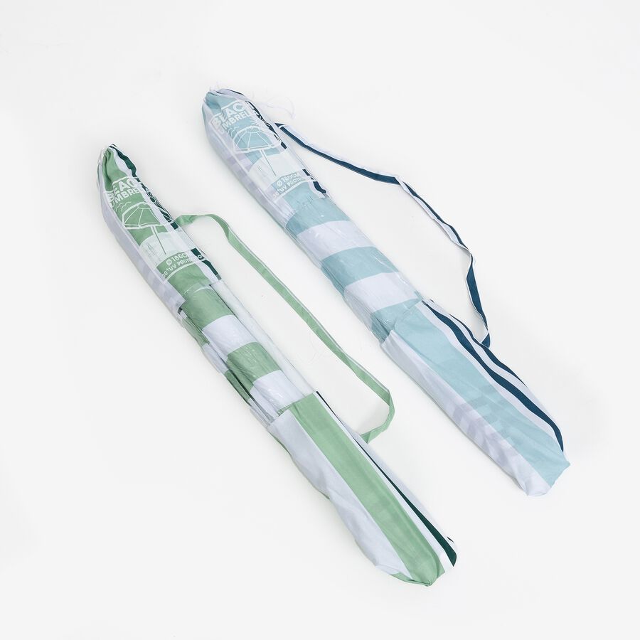 Sombrilla de playa en varios colores de poliéster Ø160 cm