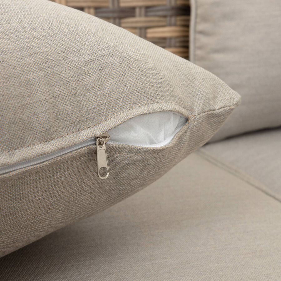 Set de jardín de 4 piezas de ratán sintético Lanai