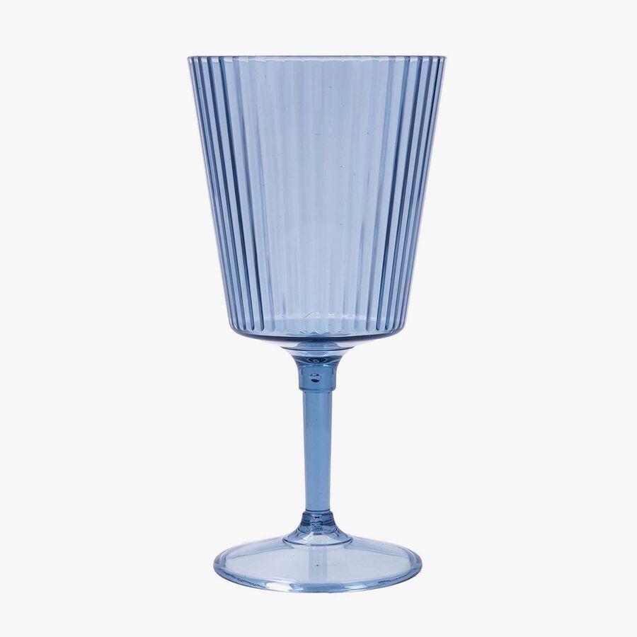 Copa de pl&aacute;stico azul Solara 40cl