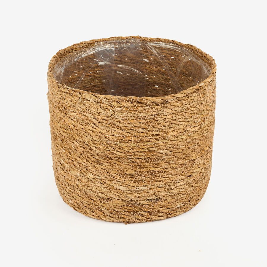 Macetero de fibras naturales Unax &Oslash;20x18cm