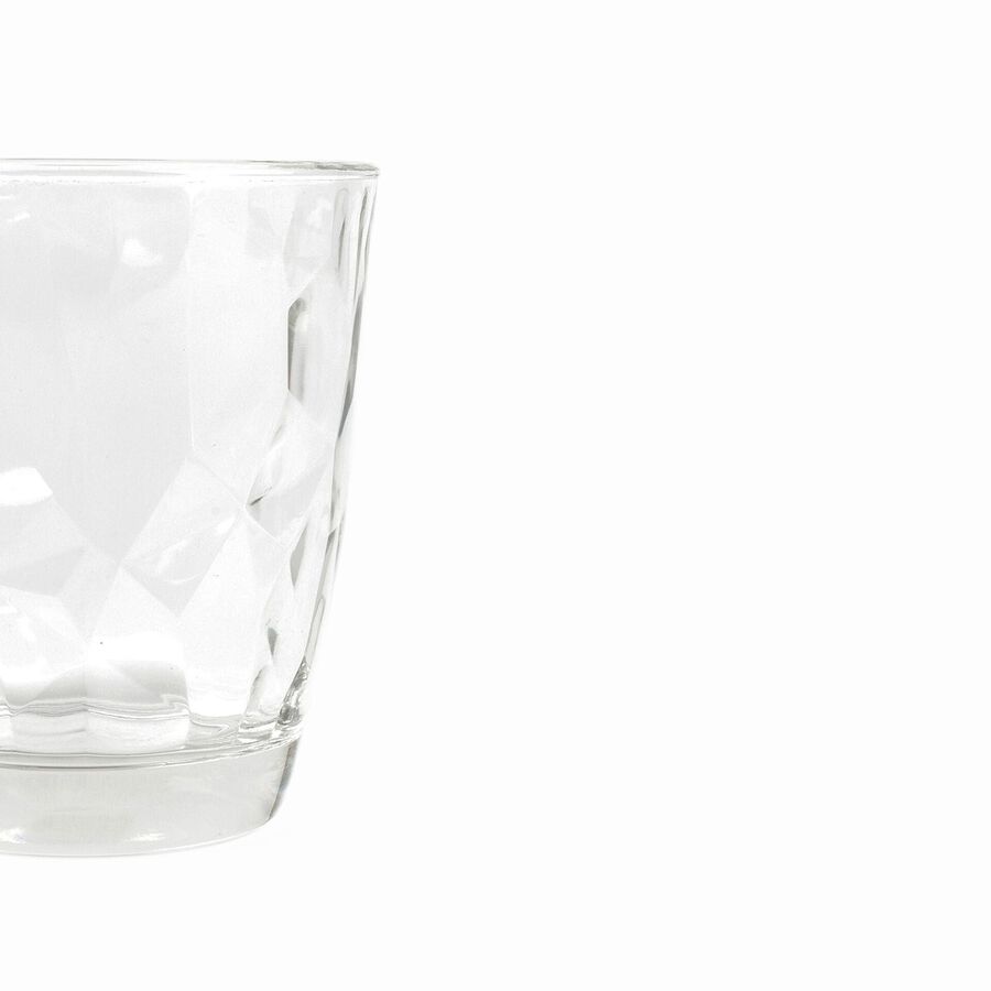 Vaso de agua de cristal transparente Diamond 30cl