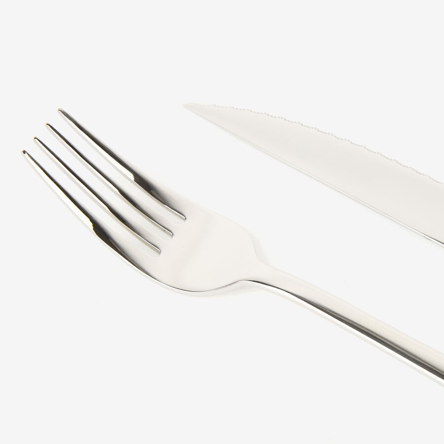 Cubertería de 24 piezas de acero inoxidable Verona - BRA