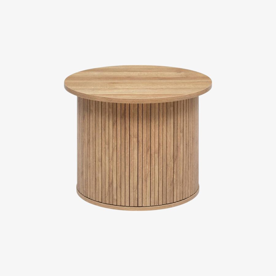 Mesa auxiliar de madera DM Tulia &Oslash;60x45cm