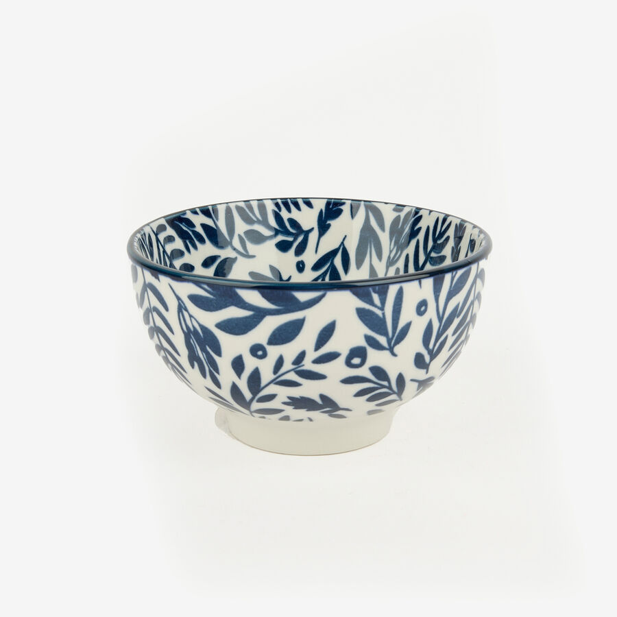 Bol de porcelana estampado &Oslash;12x6cm