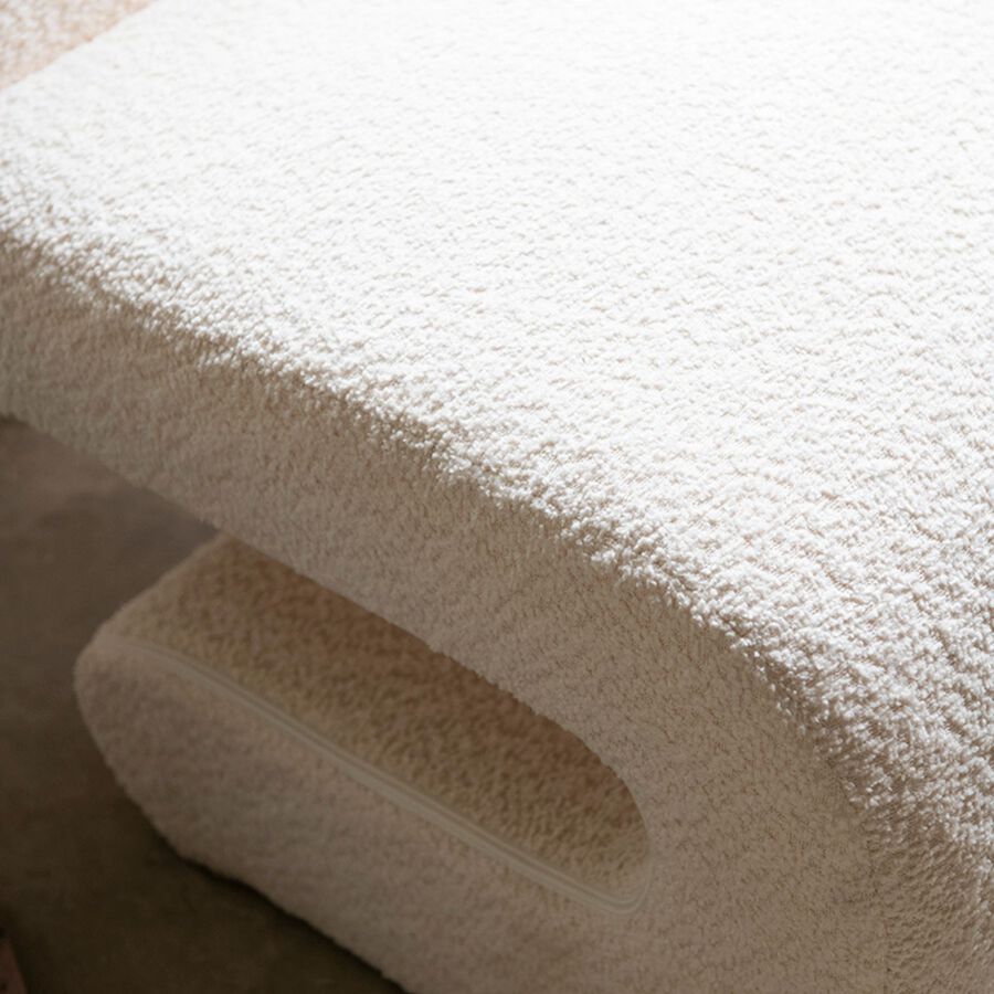 Butaca borreguito beige Ailen 59x86x64cm Clau&Chloe