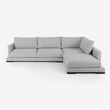 Sofá con chaise longue Lulua 325x215x88cm Clau&Chloe en varios colores