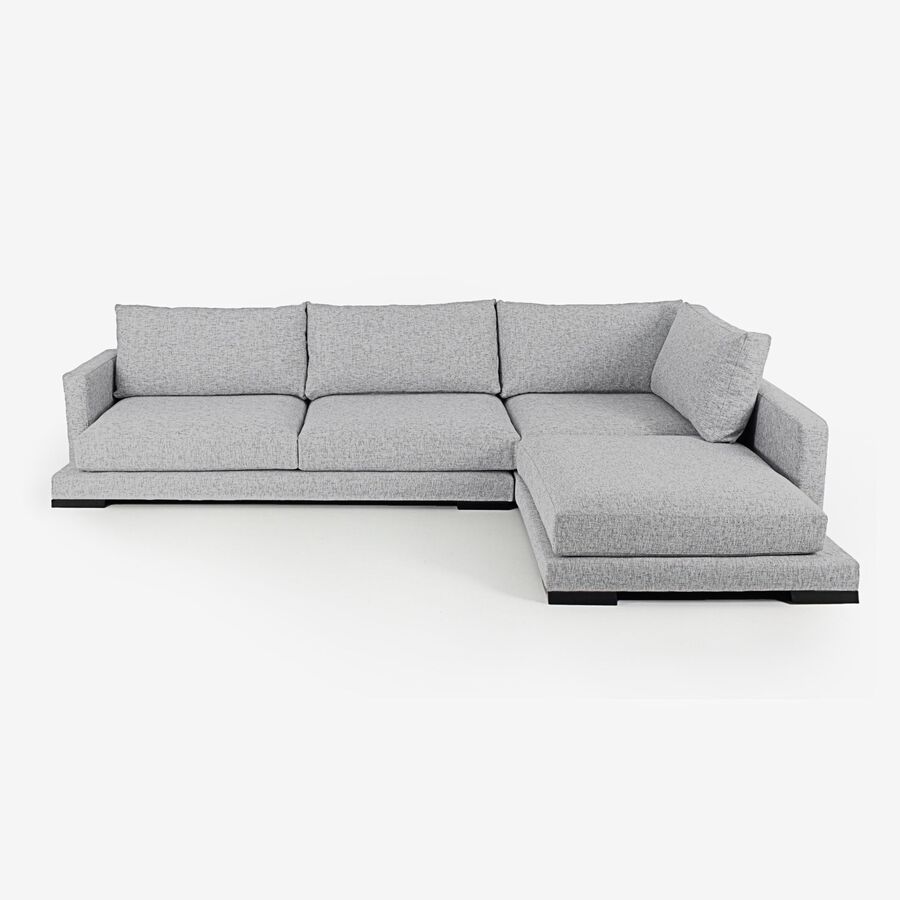 Sofá con chaise longue Lulua 325x215x88cm Clau&Chloe en varios colores