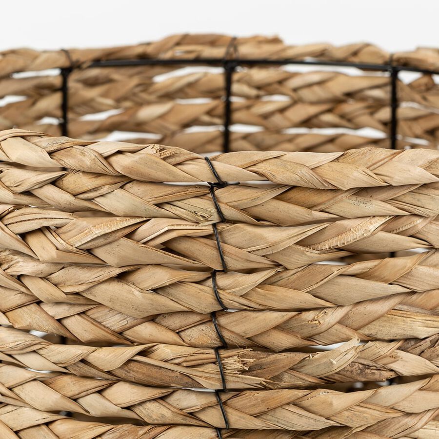 Macetero de ma&iacute;z Eudald &Oslash;30x26cm