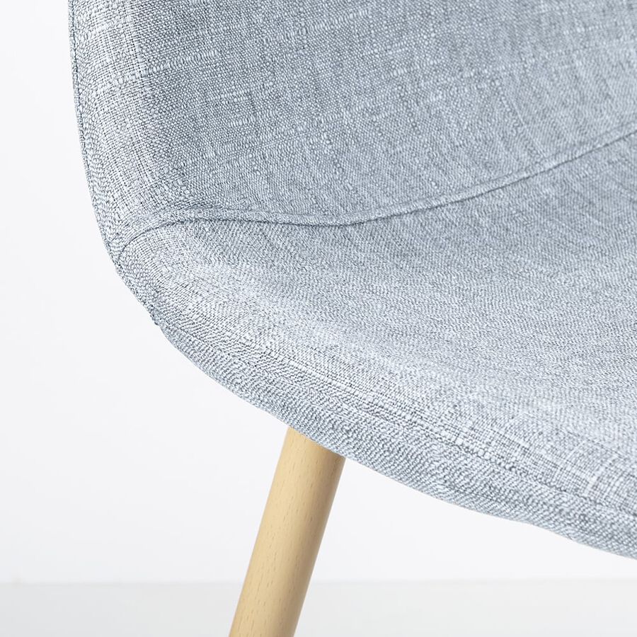 Silla de comedor azul cielo Concept 45x55cm