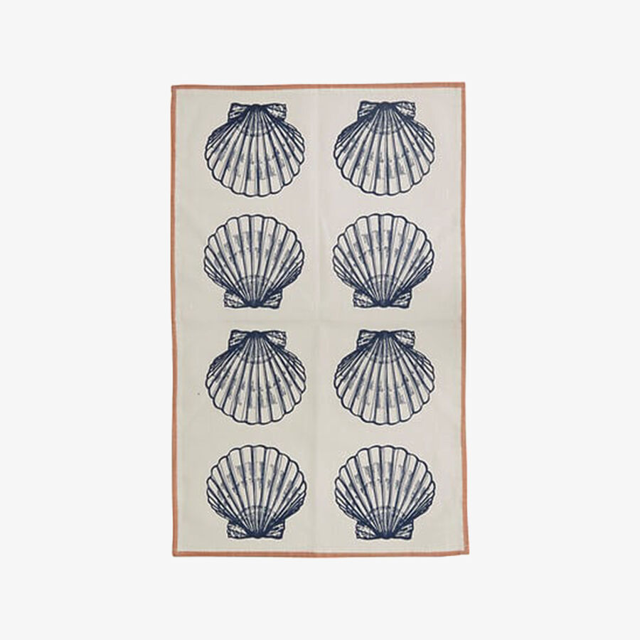 Set de 3 pa&ntilde;os de cocina de algod&oacute;n mostaza 45x70cm