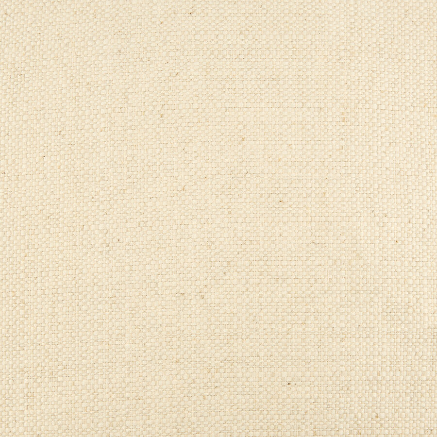 Funda de coj&iacute;n de algod&oacute;n y lino cuadrada beige 45x45cm