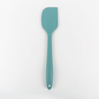 Esp&aacute;tula silicona turquesa 27cm