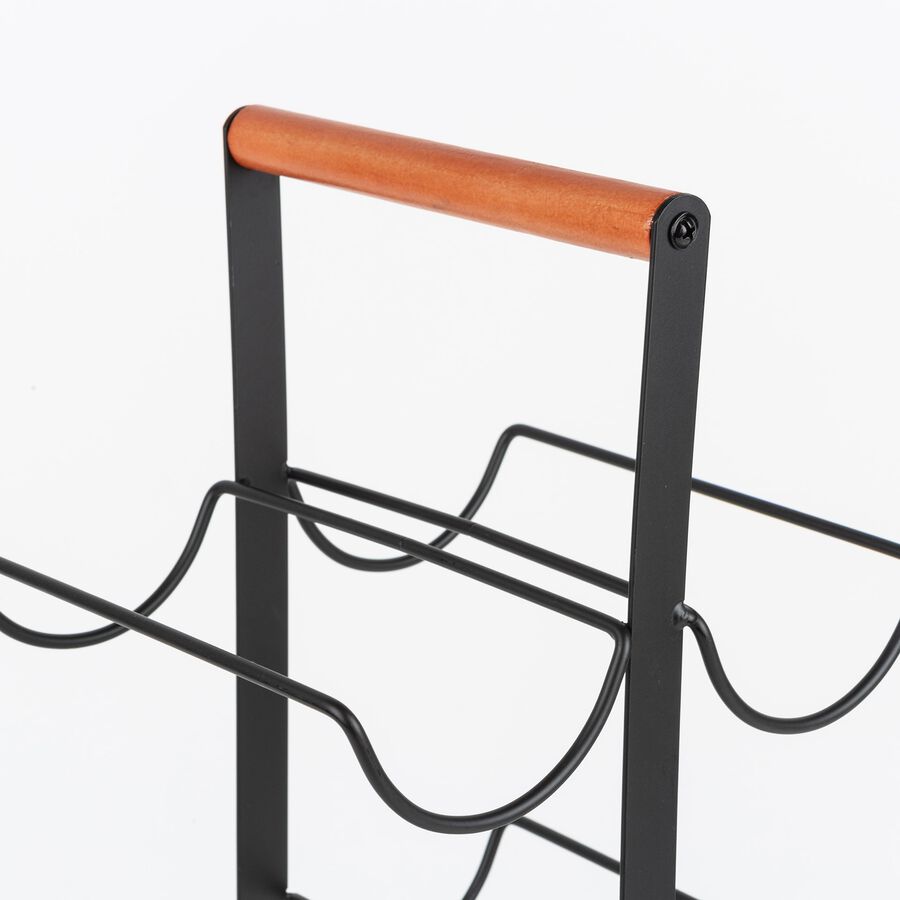 Botellero de acero Preto 20x19x48cm