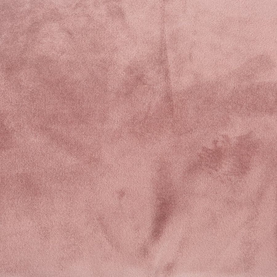 Funda de coj&iacute;n velvet rosa 45x45cm