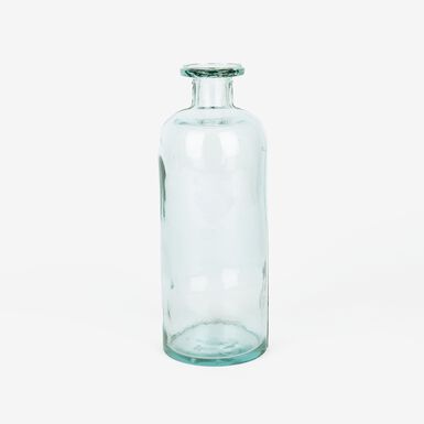 Jarrón de cristal 10x28cm