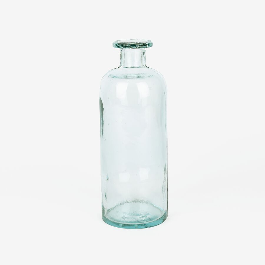 Jarrón de cristal 10x28cm