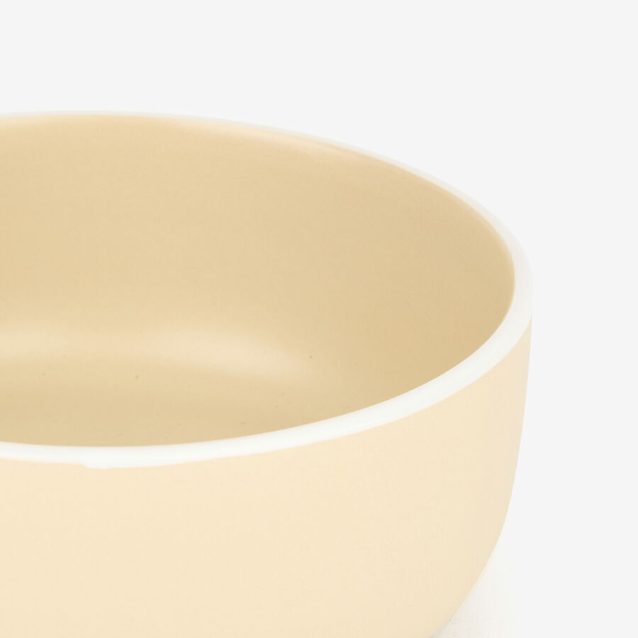 Vajilla de 18 piezas de cerámica beige Galar