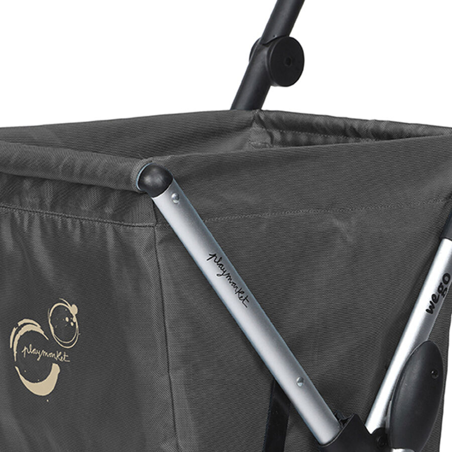 Carro de la compra 4 ruedas gris Marengo We Go Play