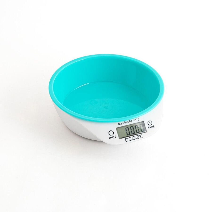 Báscula de cocina con bol Dcook