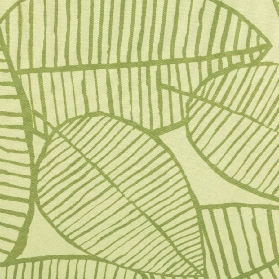 Cojín verde de poliéster Fronda 45x45cm