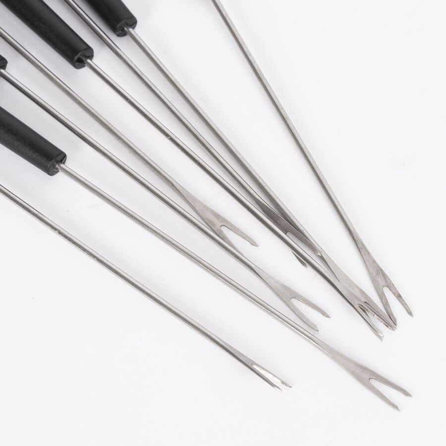 Fondue eléctrica de acero inoxidable 8p Tristar 1