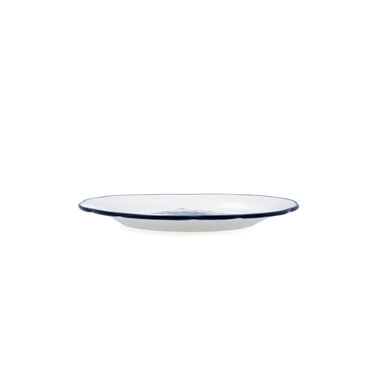 Plato de postre azul de porcelana Charlotte &Oslash;19cm