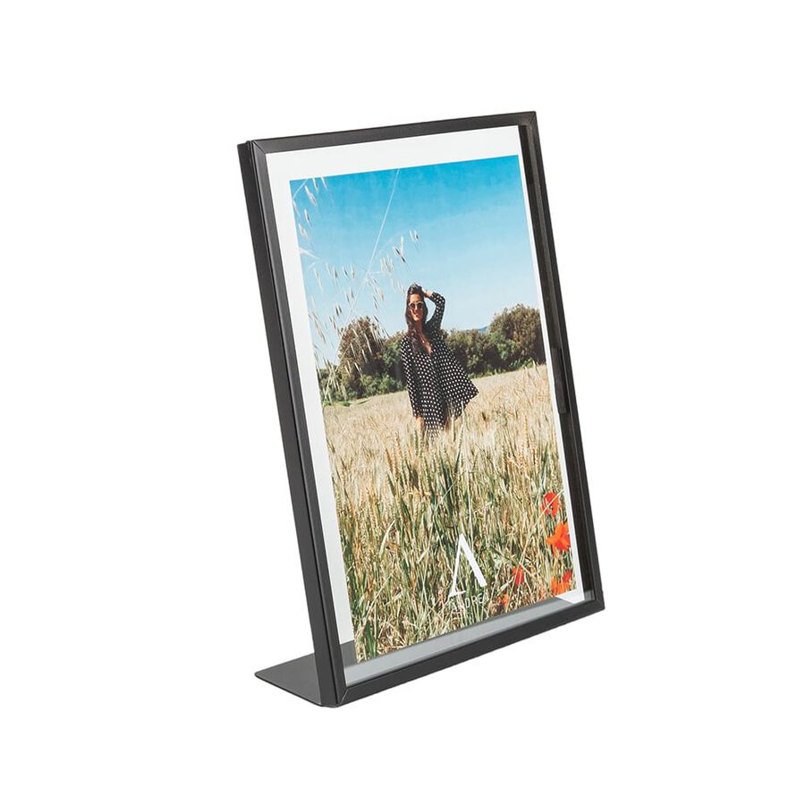 Marco de fotos de metal negro 13x18/15x20cm